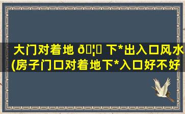 大门对着地 🦈 下*
出入口风水(房子门口对着地下*
入口好不好)